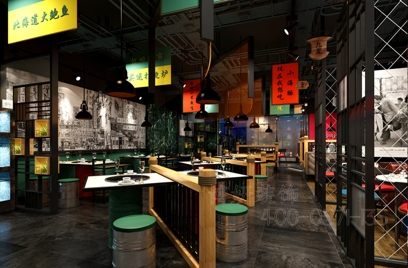 港式餐厅装修,杭州餐厅装修案例 港式餐厅装修,杭州餐厅装修案例