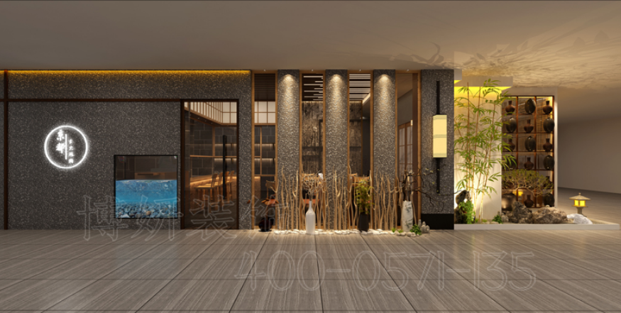 杭州寿司店装修设计风格,杭州小型寿司店装修设计效果图,杭州日式料理店装修案例,杭州自助寿司店装修效果,杭州专业寿司店精致装修