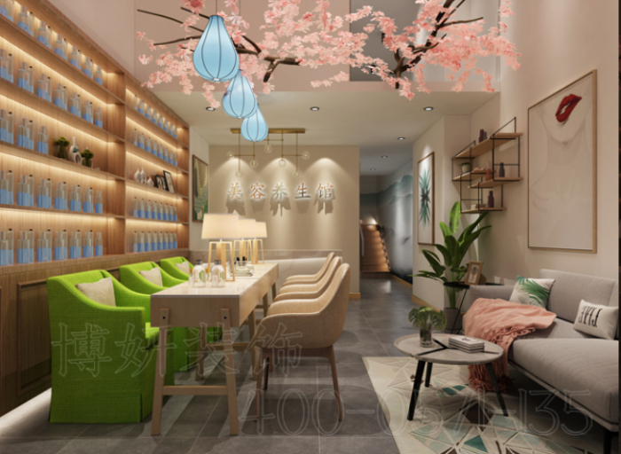 美甲店装修设计,小型美甲店装修效果图,杭州美甲店装修公司,美甲店装修多少钱,ins网红美甲店装修图片,小型美甲店装修图片