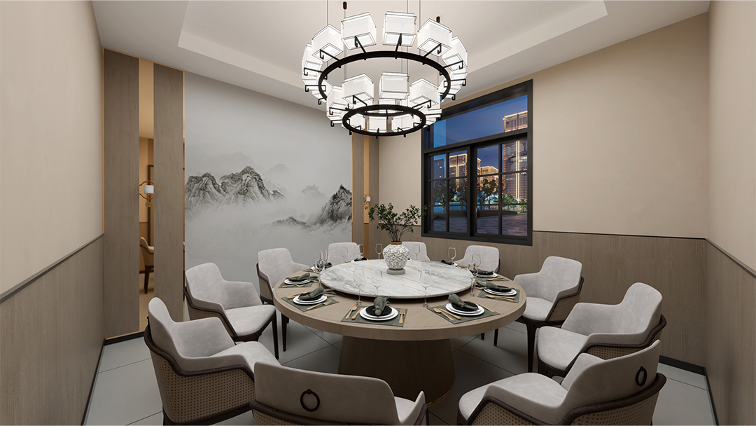 杭州主题中式餐厅装修设计