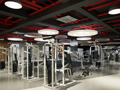 杭州健身房装修设计：动线规划与器材布局优化方案