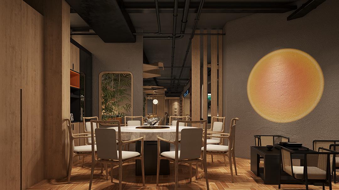 杭州网红火锅店装修设计