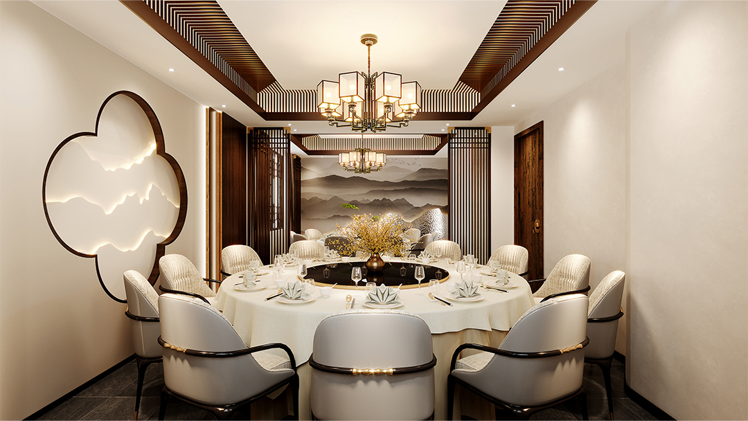 杭州创意中式餐厅装修设计