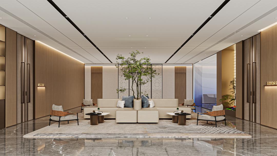 杭州总部型企业办公室装修设计