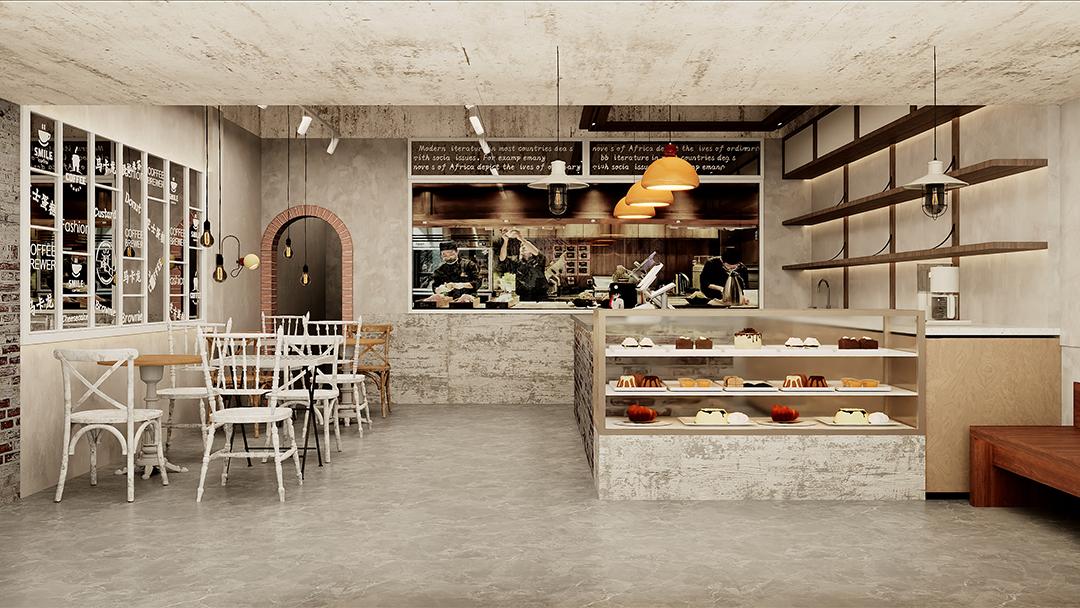 杭州小清新咖啡店设计