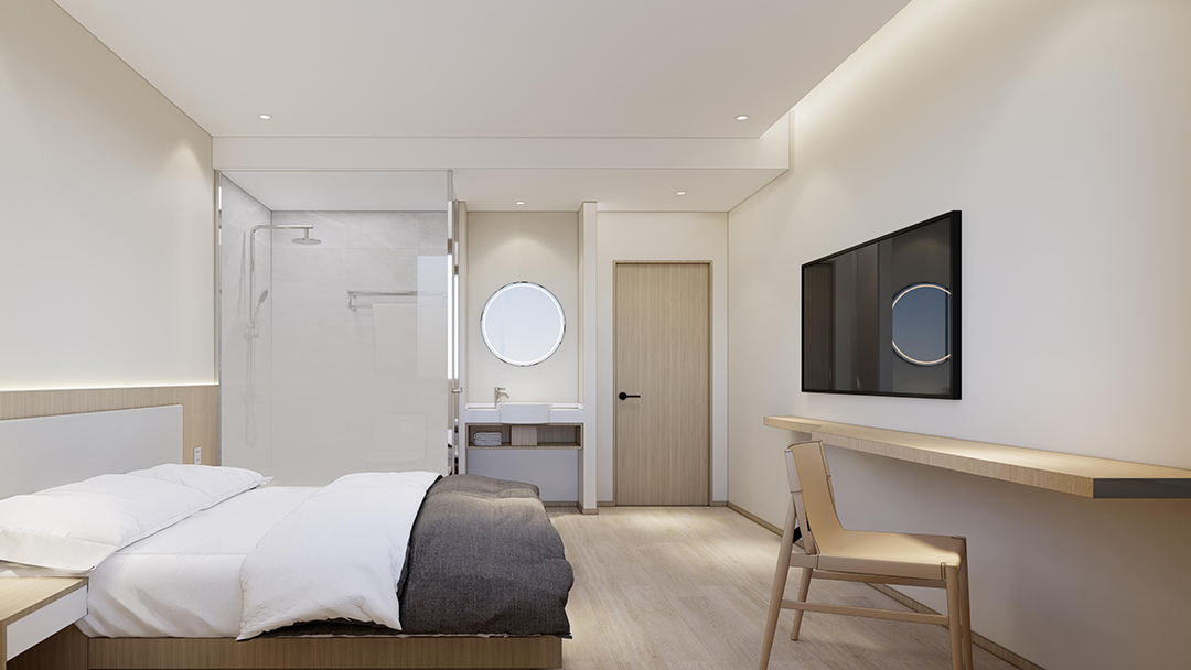 杭州极简风酒店装修设计