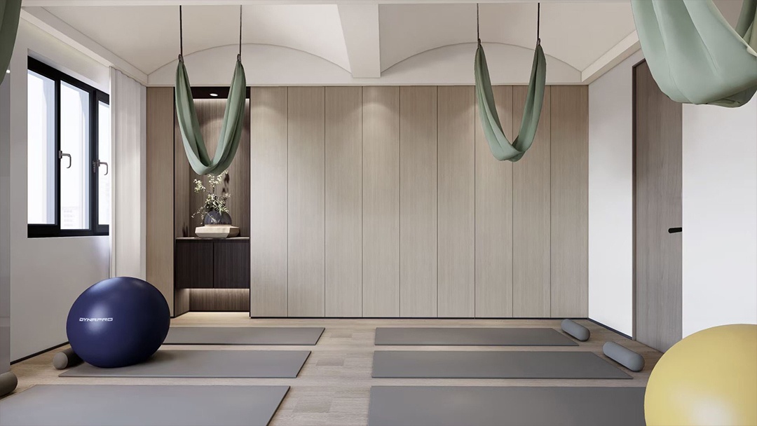杭州极简主义健身空间装修设计