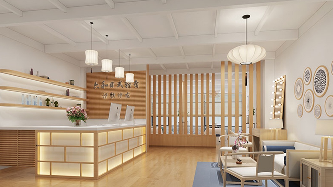 杭州中医养生美容馆装修设计