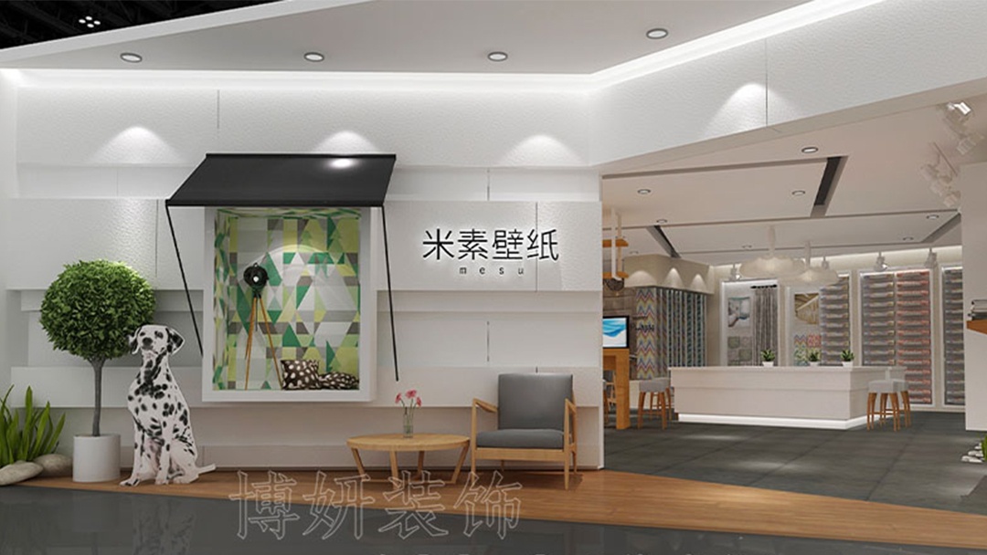 杭州家居软装饰展厅装修设计