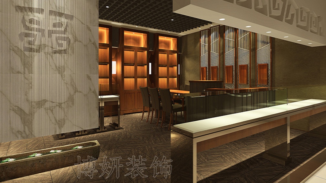 杭州珠宝店柜台装修设计