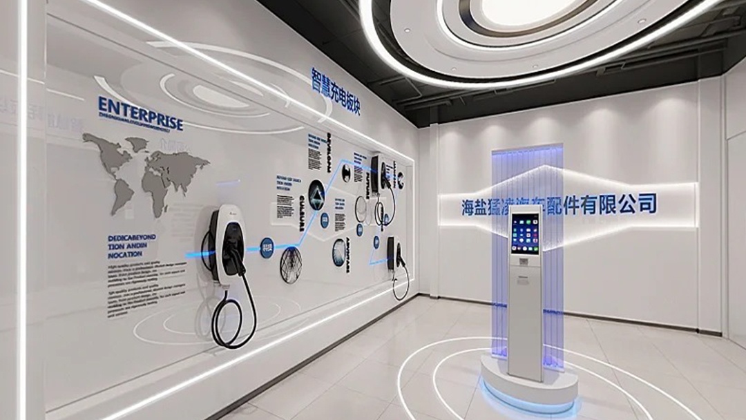 杭州汽车配件展厅装修设计