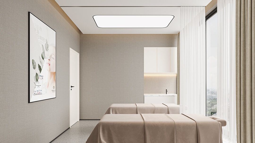 杭州小型美容院装修设计