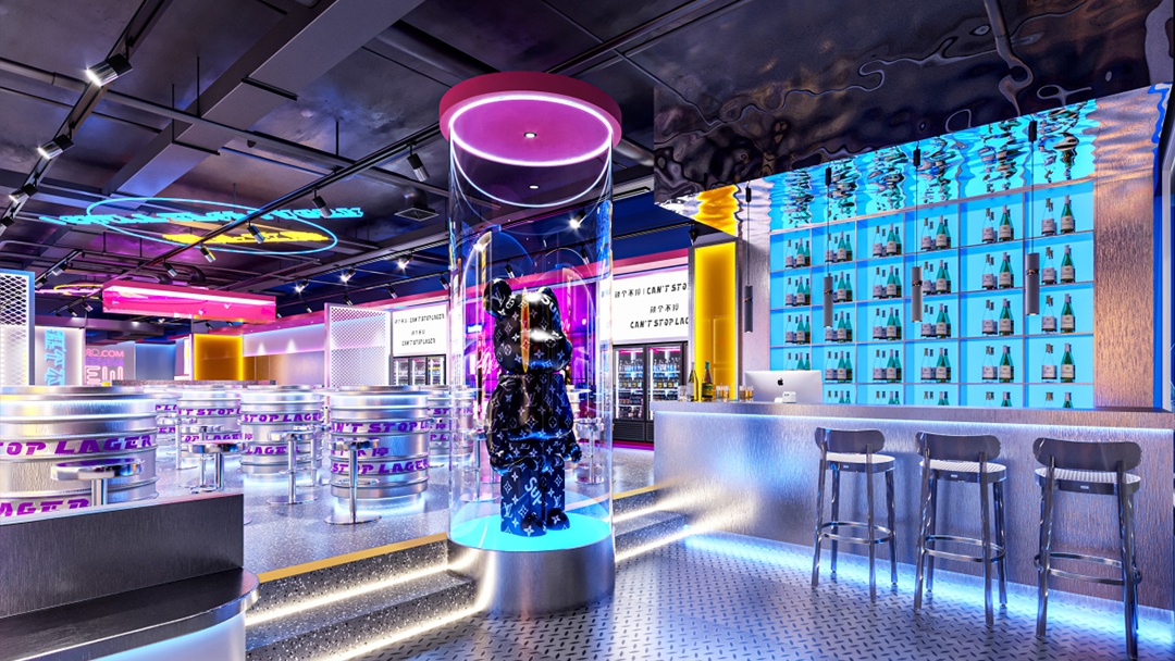 杭州网红风火锅店装修设计