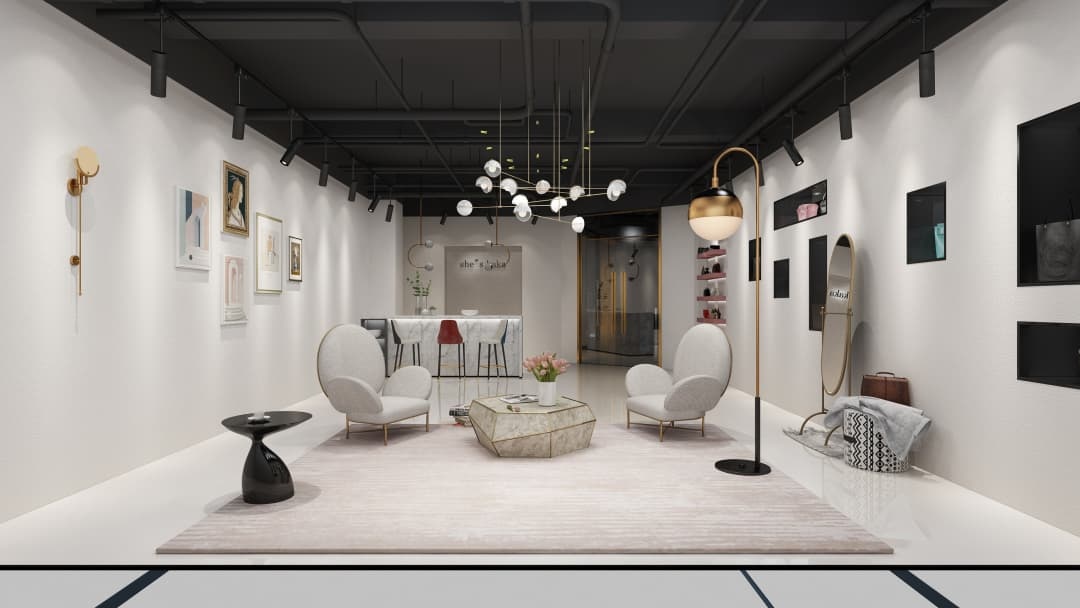 杭州网红女装店装修设计