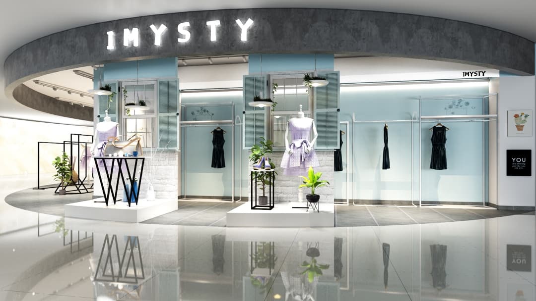 杭州设计师品牌女装店装修设计