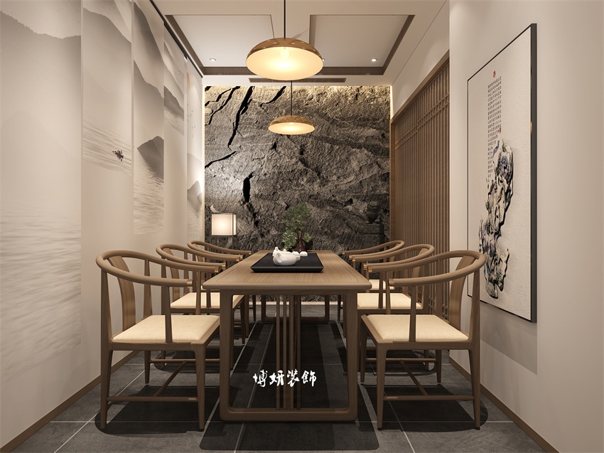 杭州茶馆/新中式空间装修：2026年茶馆氛围的设计要点