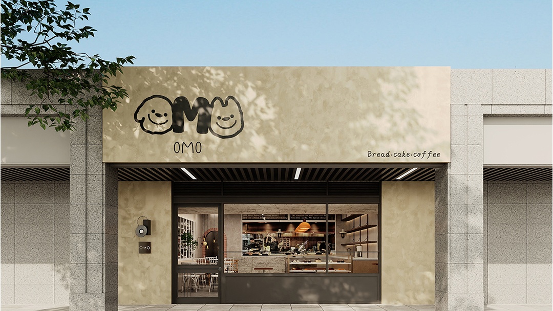 杭州复古风奶茶店装修设计