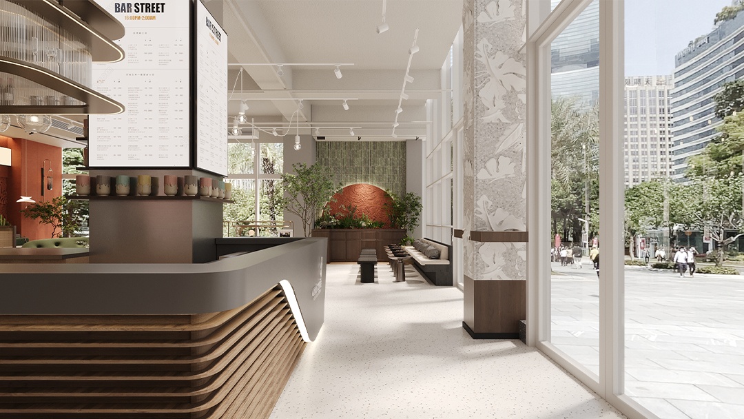 杭州写字楼咖啡店装修设计