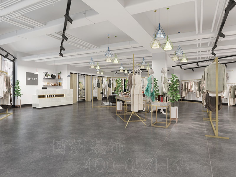 杭州服装店装修设计流行趋势解析，让店铺更具吸引力