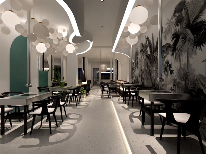 杭州餐饮店装修设计重点：后厨动线、排烟与就餐体验