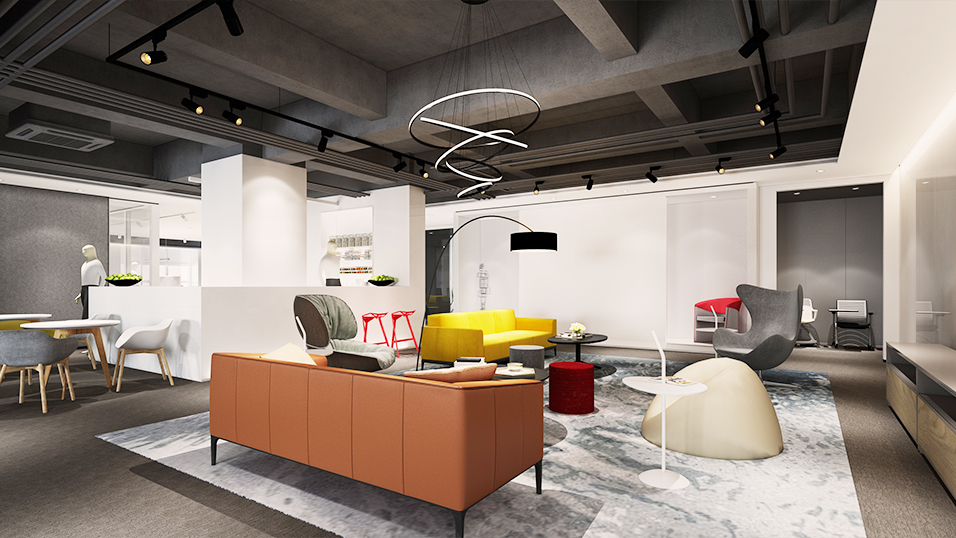 办公空间软装案例